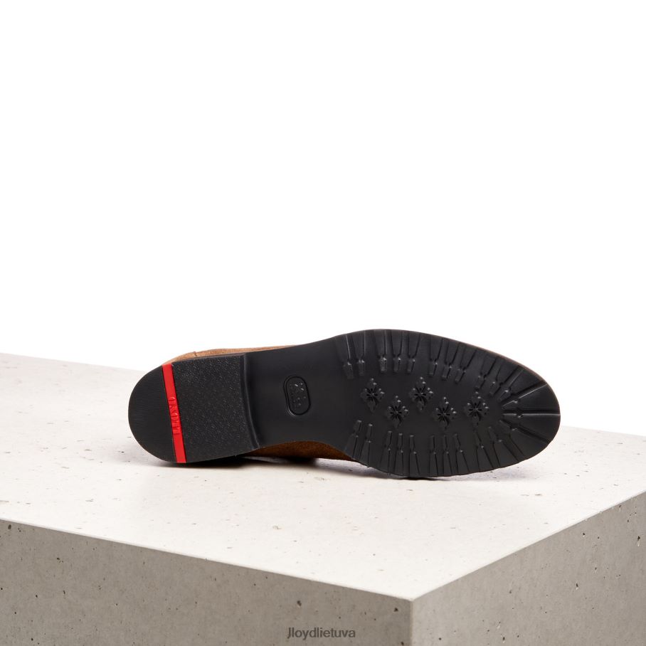 LLOYD užsimauti odinę šlepetę moterys avalynė rudas VF40PZ1148