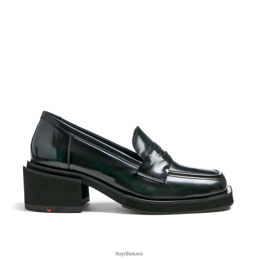 LLOYD užsimauti odinę šlepetę moterys avalynė žalias VF40PZ1114