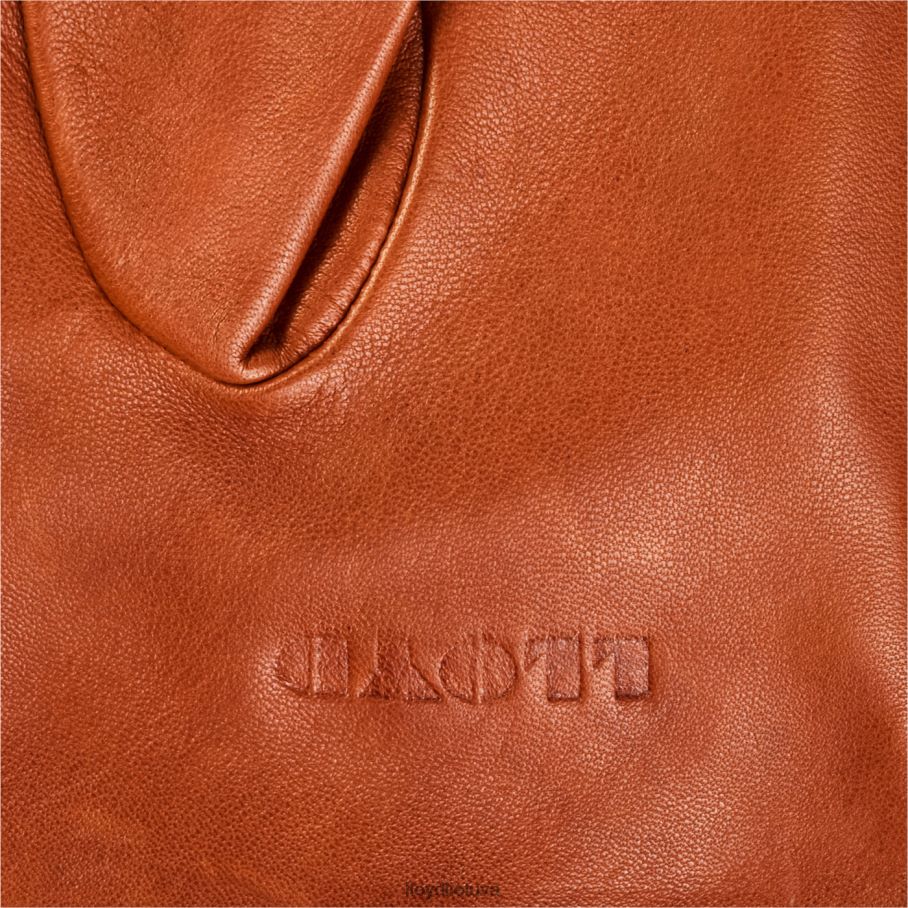 LLOYD vilnoniu pamušalu pirštinės moterys priedai rudas VF40PZ1310