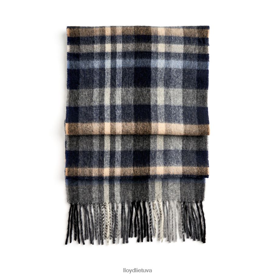 LLOYD vilnos/kašmyro šalikas vyrų priedai mėlyna VF40PZ694