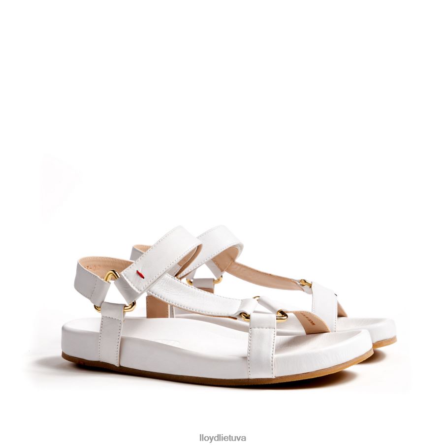 LLOYD vėjavaikiški sandalai moterys avalynė baltas VF40PZ1205