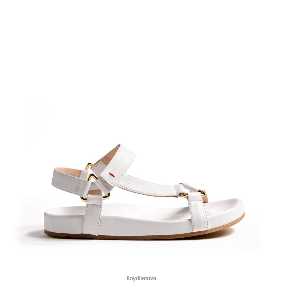 LLOYD vėjavaikiški sandalai moterys avalynė baltas VF40PZ1205