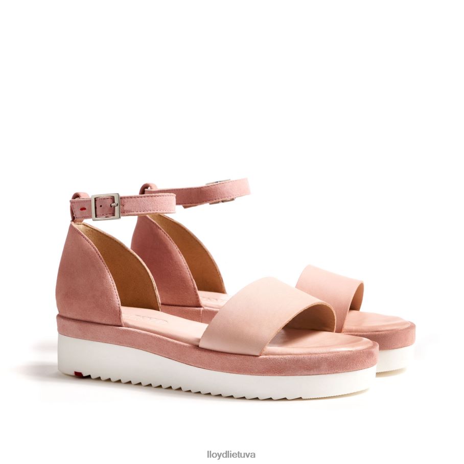 LLOYD vėjavaikiški sandalai moterys avalynė rožinis VF40PZ1235