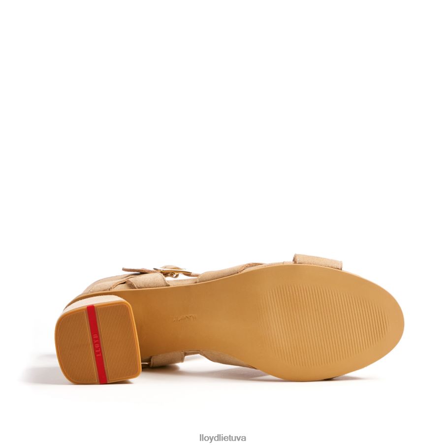 LLOYD vėjavaikiški sandalai moterys avalynė smėlio spalvos VF40PZ1157