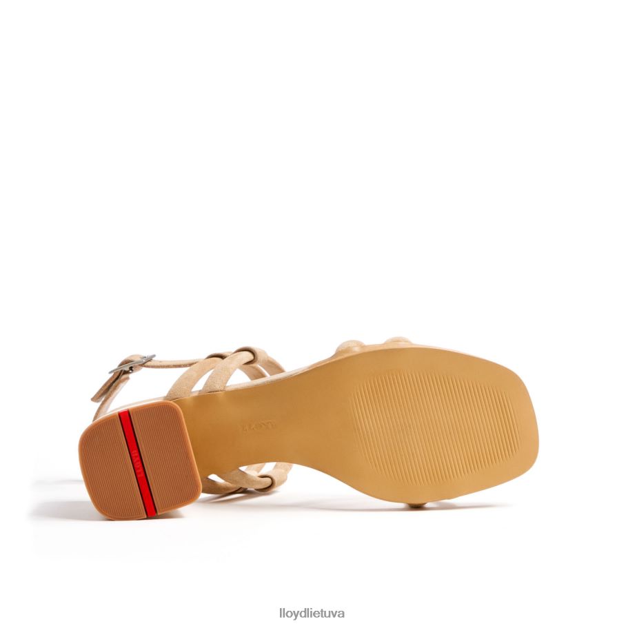 LLOYD vėjavaikiški sandalai moterys avalynė smėlio spalvos VF40PZ1163