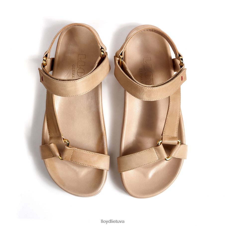 LLOYD vėjavaikiški sandalai moterys avalynė smėlio spalvos VF40PZ1200