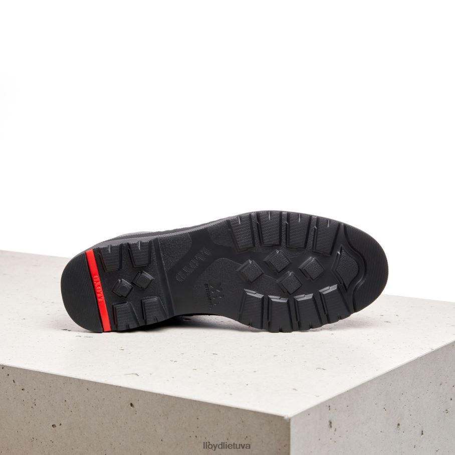 LLOYD ypač lengvi odiniai kulkšnies batai moterys avalynė juodas VF40PZ974