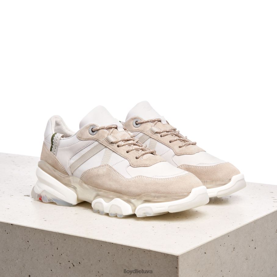 LLOYD zomšiniai sportbačiai moterys avalynė baltas VF40PZ816