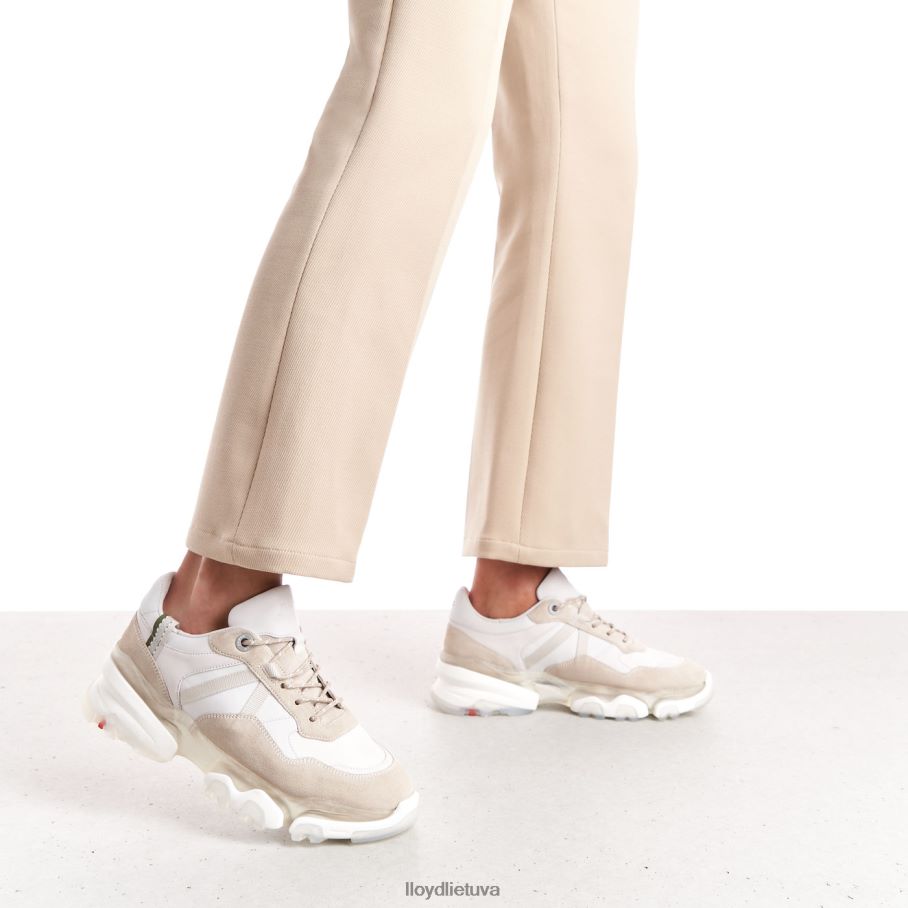 LLOYD zomšiniai sportbačiai moterys avalynė baltas VF40PZ816