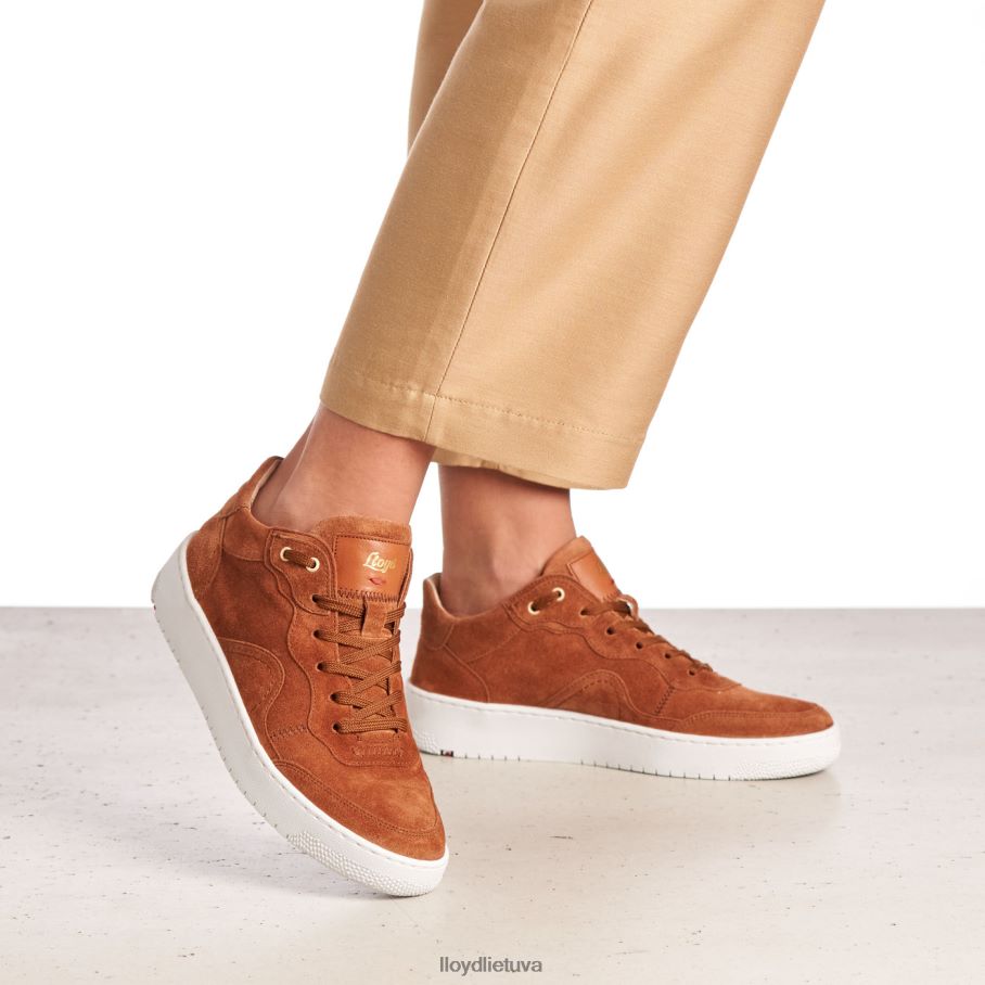 LLOYD zomšiniai sportbačiai moterys avalynė rudas VF40PZ819