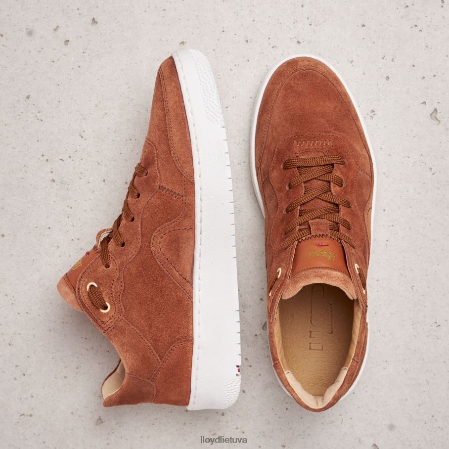 LLOYD zomšiniai sportbačiai moterys avalynė rudas VF40PZ819