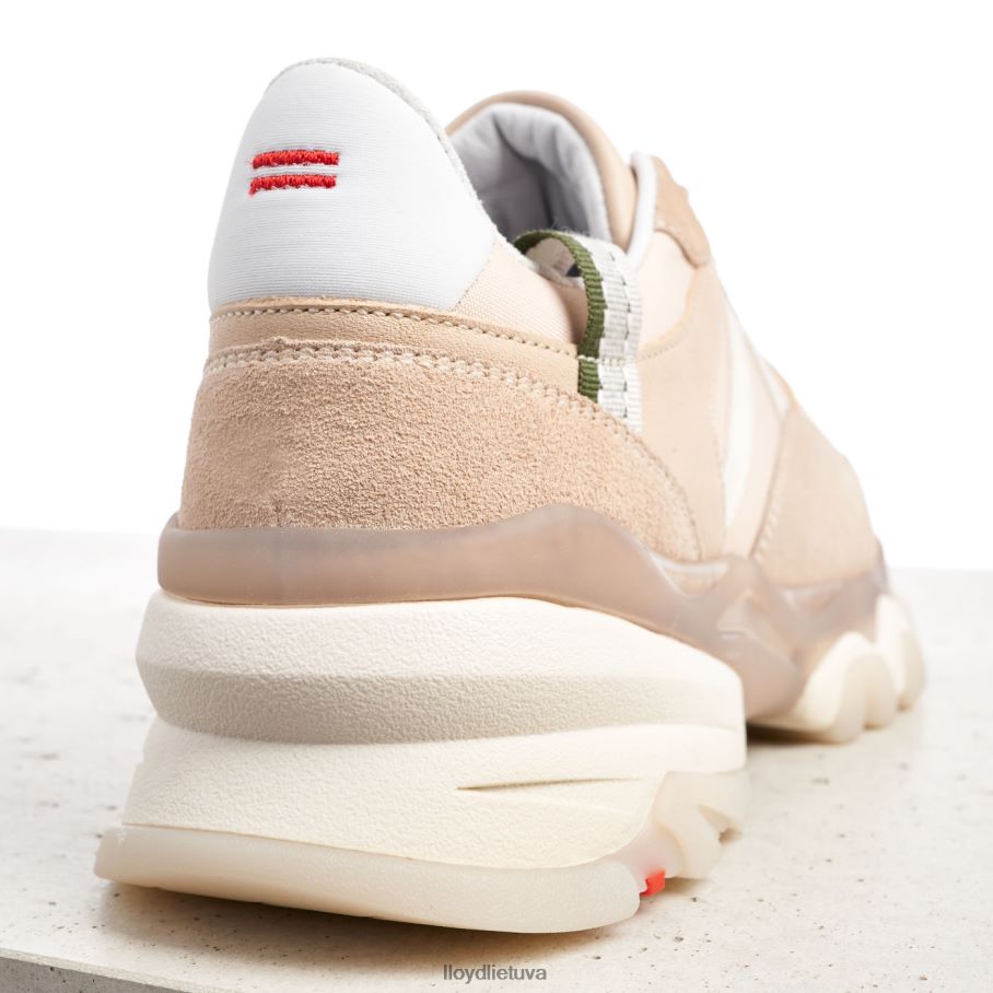 LLOYD zomšiniai sportbačiai moterys avalynė smėlio spalvos VF40PZ779