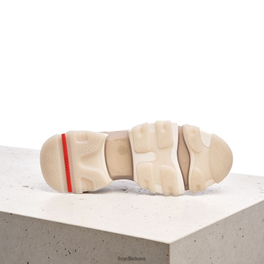 LLOYD zomšiniai sportbačiai moterys avalynė smėlio spalvos VF40PZ779