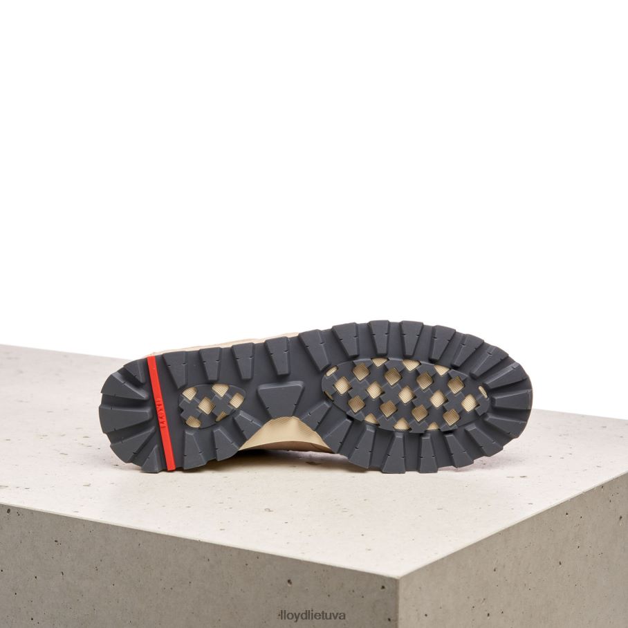 LLOYD zomšiniai sportbačiai moterys avalynė smėlio spalvos VF40PZ854