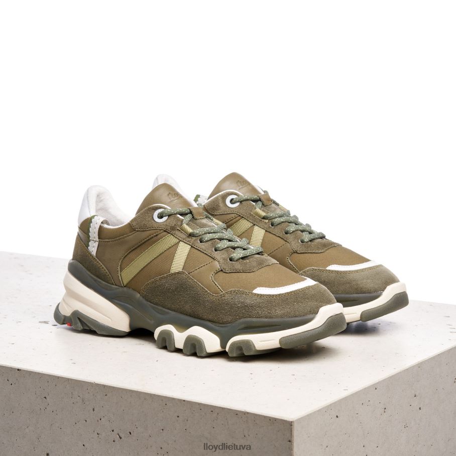 LLOYD zomšiniai sportbačiai moterys avalynė žalias VF40PZ802