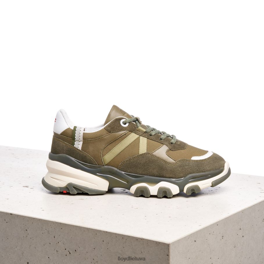 LLOYD zomšiniai sportbačiai moterys avalynė žalias VF40PZ802