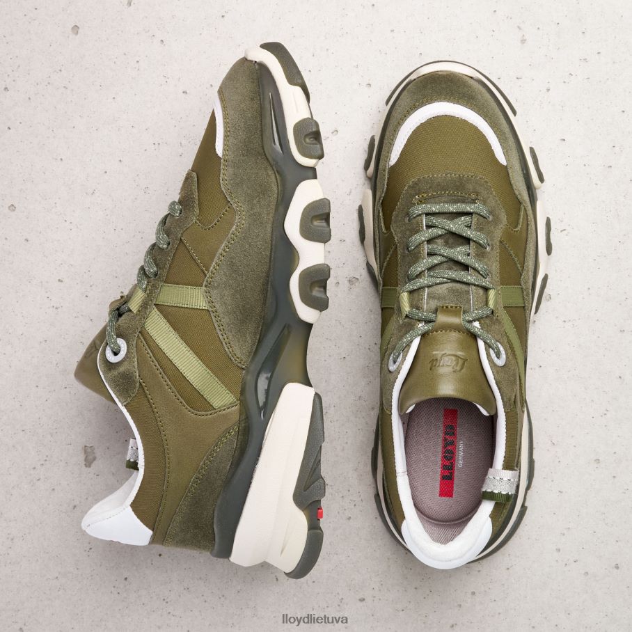 LLOYD zomšiniai sportbačiai moterys avalynė žalias VF40PZ802