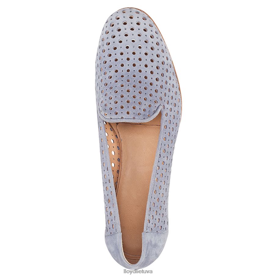 LLOYD zomšinė šlepetė moterys avalynė mėlyna VF40PZ1151