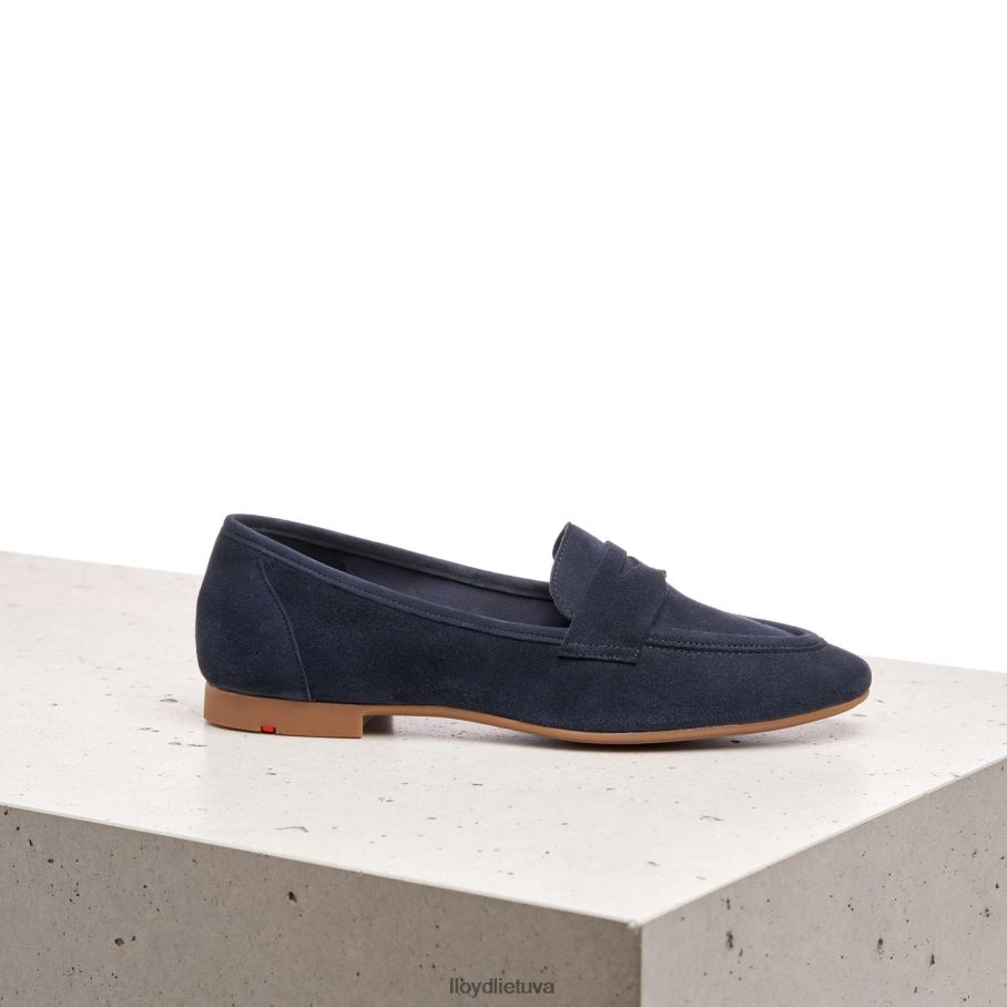 LLOYD zomšinė šlepetė moterys avalynė mėlyna VF40PZ1152