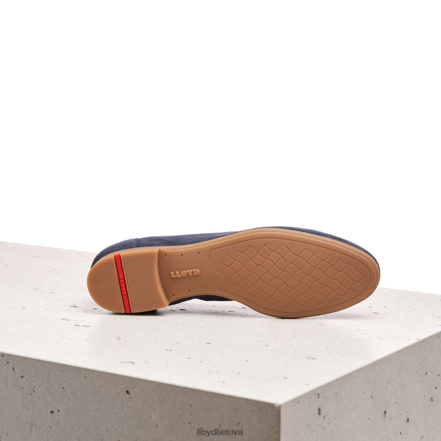 LLOYD zomšinė šlepetė moterys avalynė mėlyna VF40PZ1152