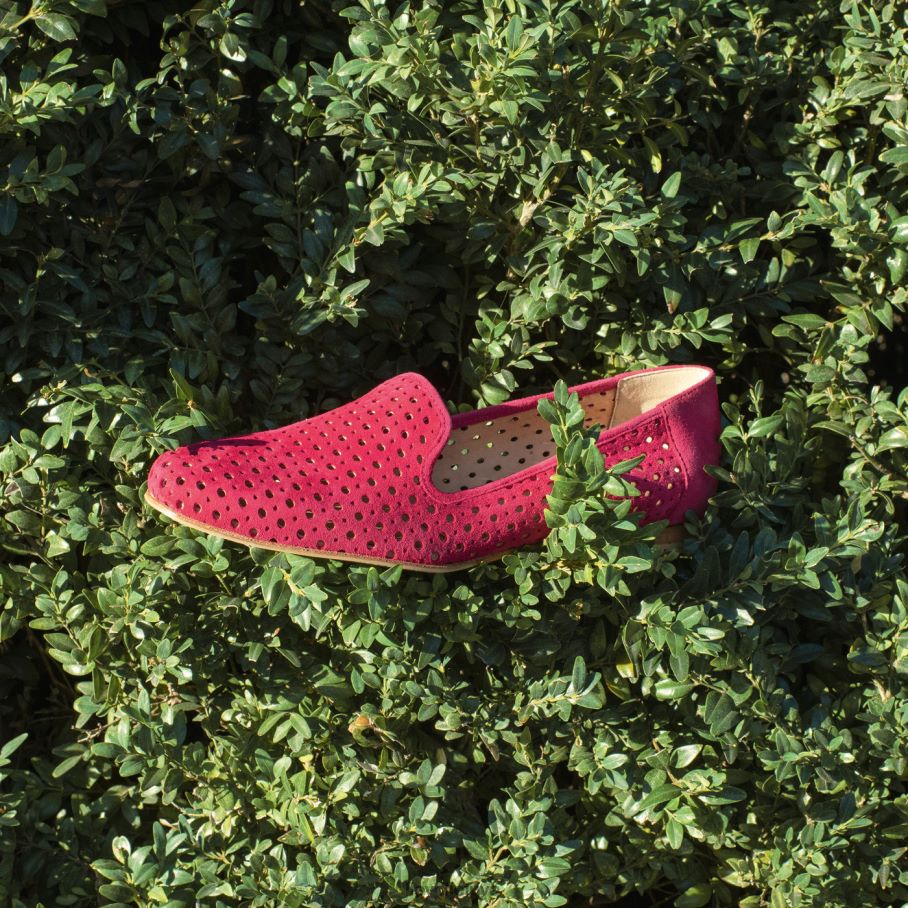 LLOYD zomšinė šlepetė moterys avalynė raudona VF40PZ1141