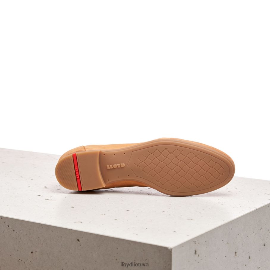 LLOYD zomšinė šlepetė moterys avalynė rudas VF40PZ1136