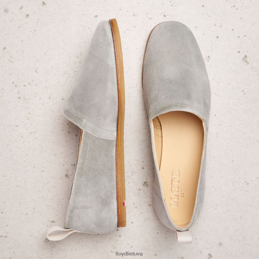 LLOYD zomšinė šlepetė moterys avalynė žalias VF40PZ1125