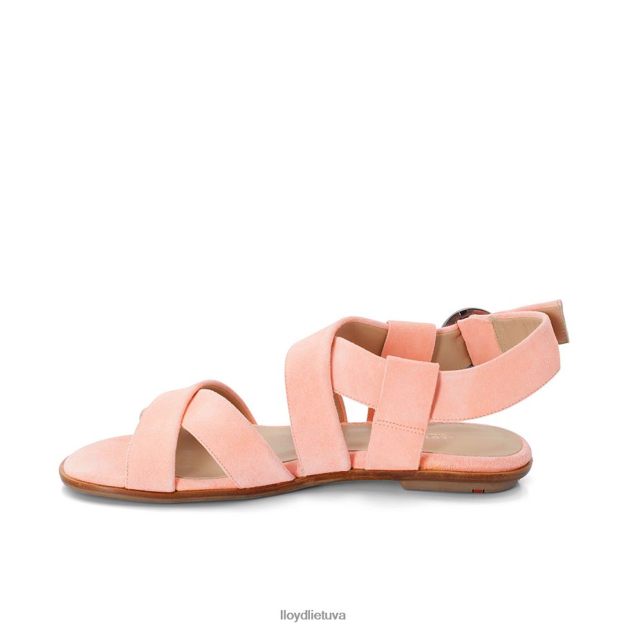 LLOYD zomšos paviršiaus sandalai moterys avalynė rožinis VF40PZ1360