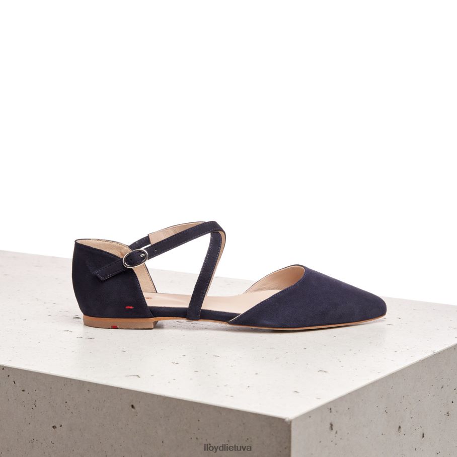 LLOYD zomšos sandalai moterys avalynė mėlyna VF40PZ1161
