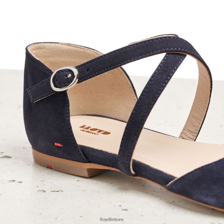 LLOYD zomšos sandalai moterys avalynė mėlyna VF40PZ1161
