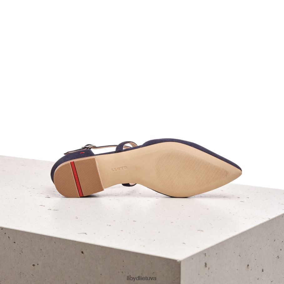 LLOYD zomšos sandalai moterys avalynė mėlyna VF40PZ1161