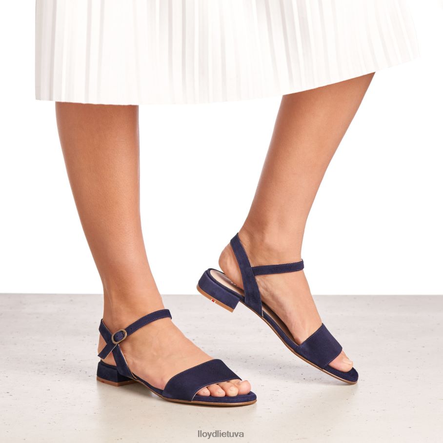 LLOYD zomšos sandalai moterys avalynė mėlyna VF40PZ1164