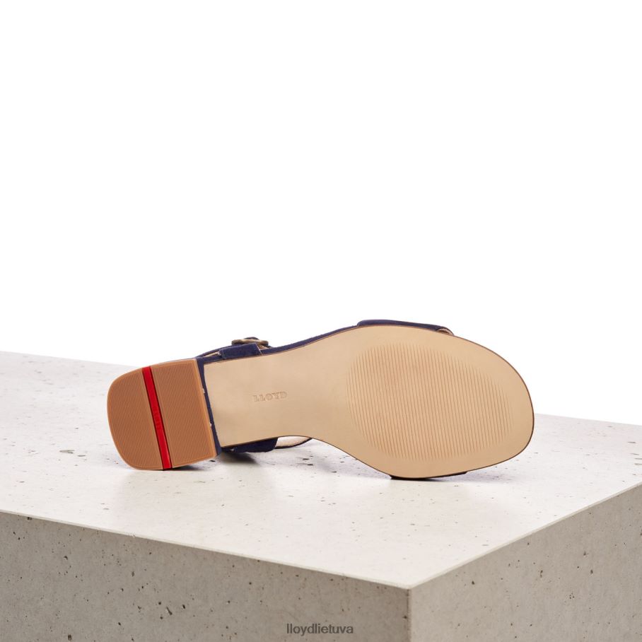 LLOYD zomšos sandalai moterys avalynė mėlyna VF40PZ1164