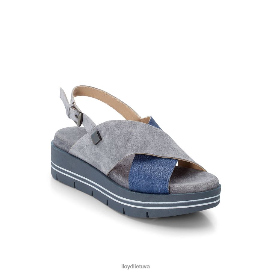 LLOYD zomšos sandalai moterys avalynė mėlyna VF40PZ1251