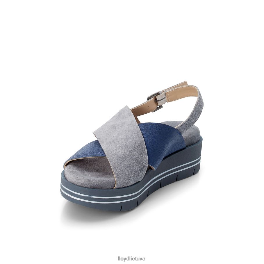 LLOYD zomšos sandalai moterys avalynė mėlyna VF40PZ1251