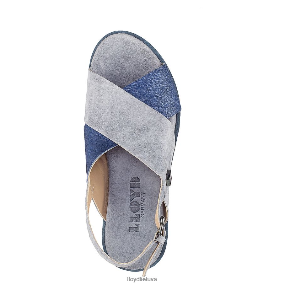 LLOYD zomšos sandalai moterys avalynė mėlyna VF40PZ1251