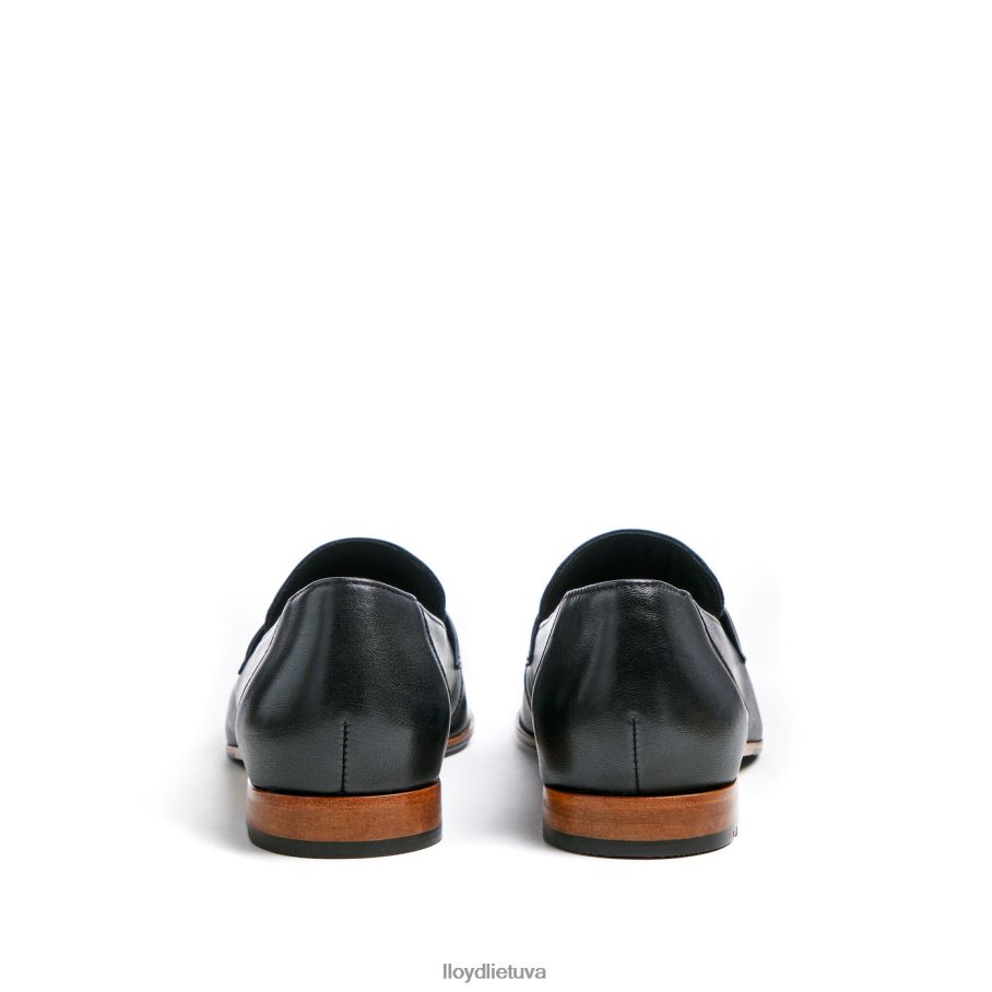 LLOYD šiurkščios odos šlepetės moterys avalynė juodas VF40PZ1005