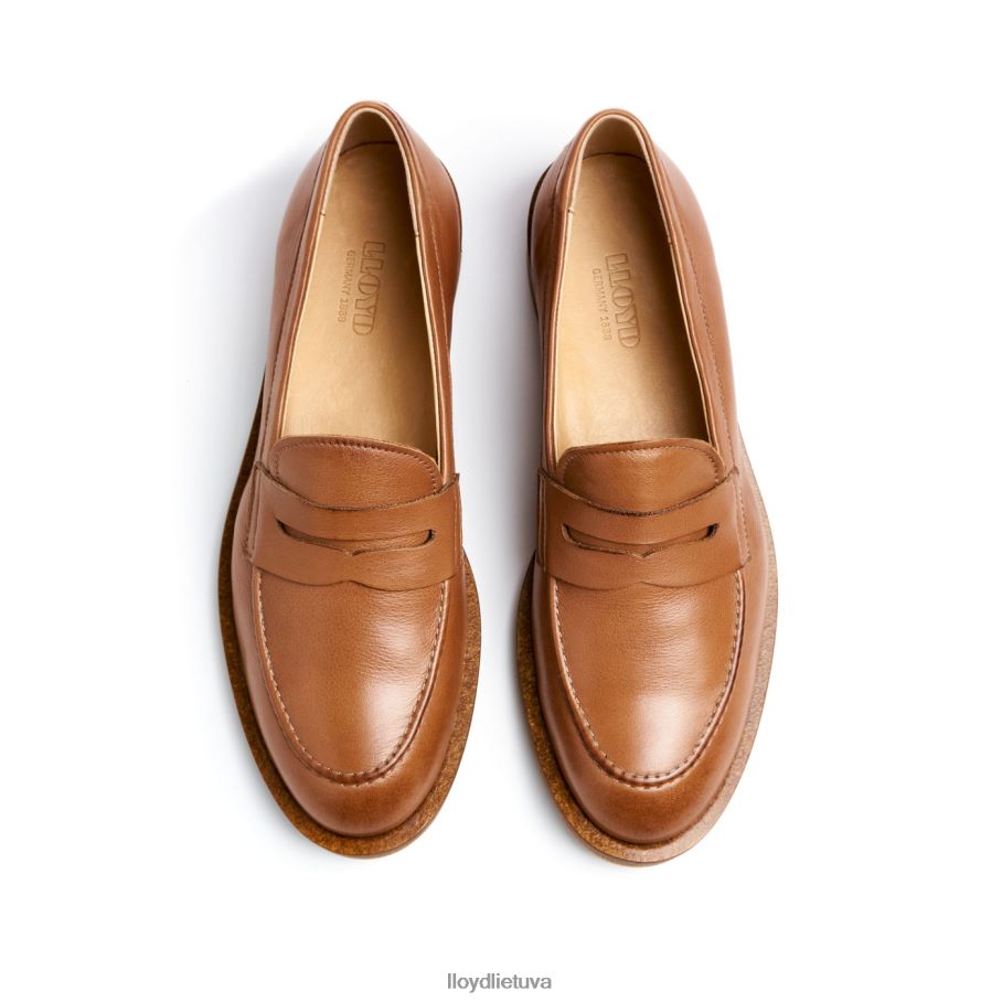 LLOYD šiurkščios odos šlepetės moterys avalynė rudas VF40PZ1026