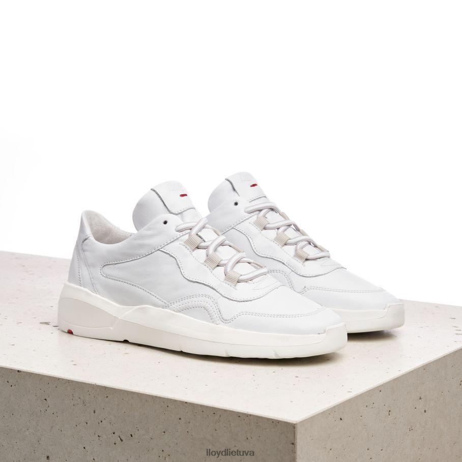 LLOYD žemi odiniai sportbačiai moterys avalynė baltas VF40PZ829