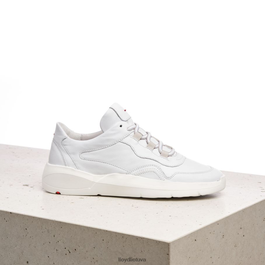 LLOYD žemi odiniai sportbačiai moterys avalynė baltas VF40PZ829