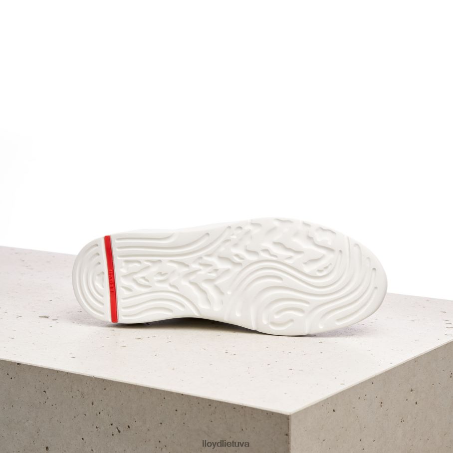 LLOYD žemi odiniai sportbačiai moterys avalynė baltas VF40PZ829