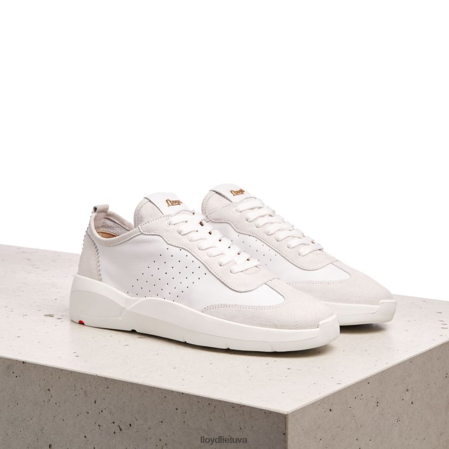 LLOYD žemi sportbačiai moterys avalynė baltas VF40PZ827