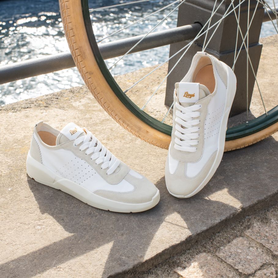 LLOYD žemi sportbačiai moterys avalynė baltas VF40PZ827