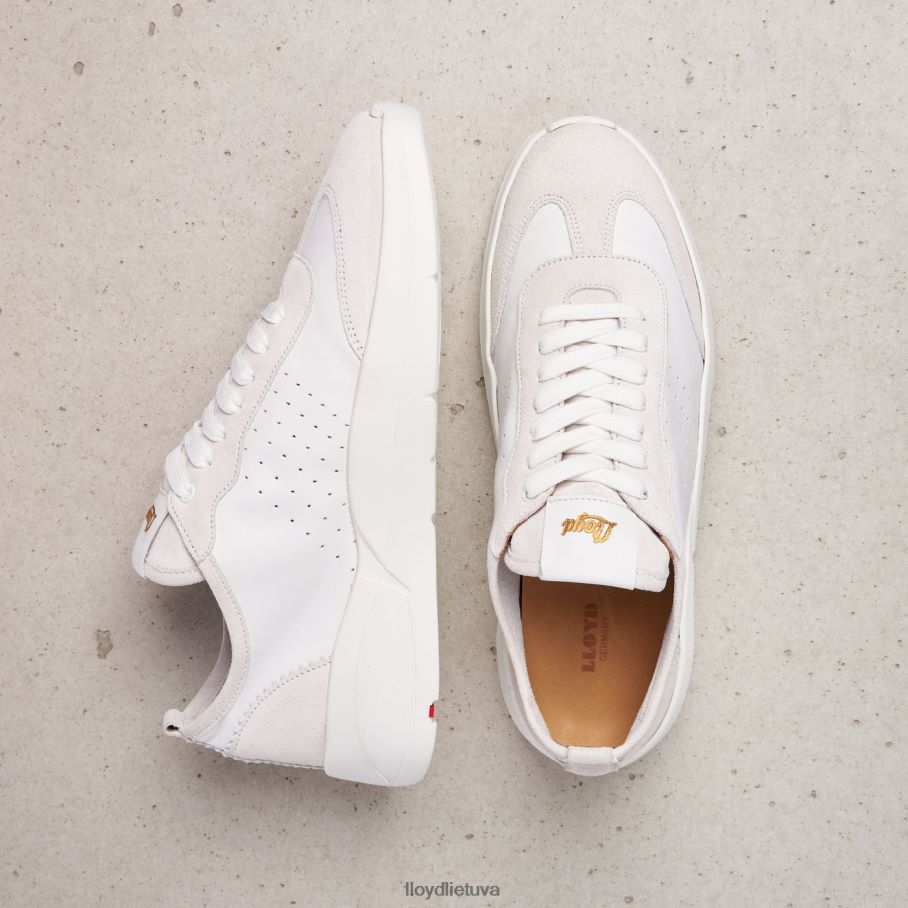 LLOYD žemi sportbačiai moterys avalynė baltas VF40PZ827