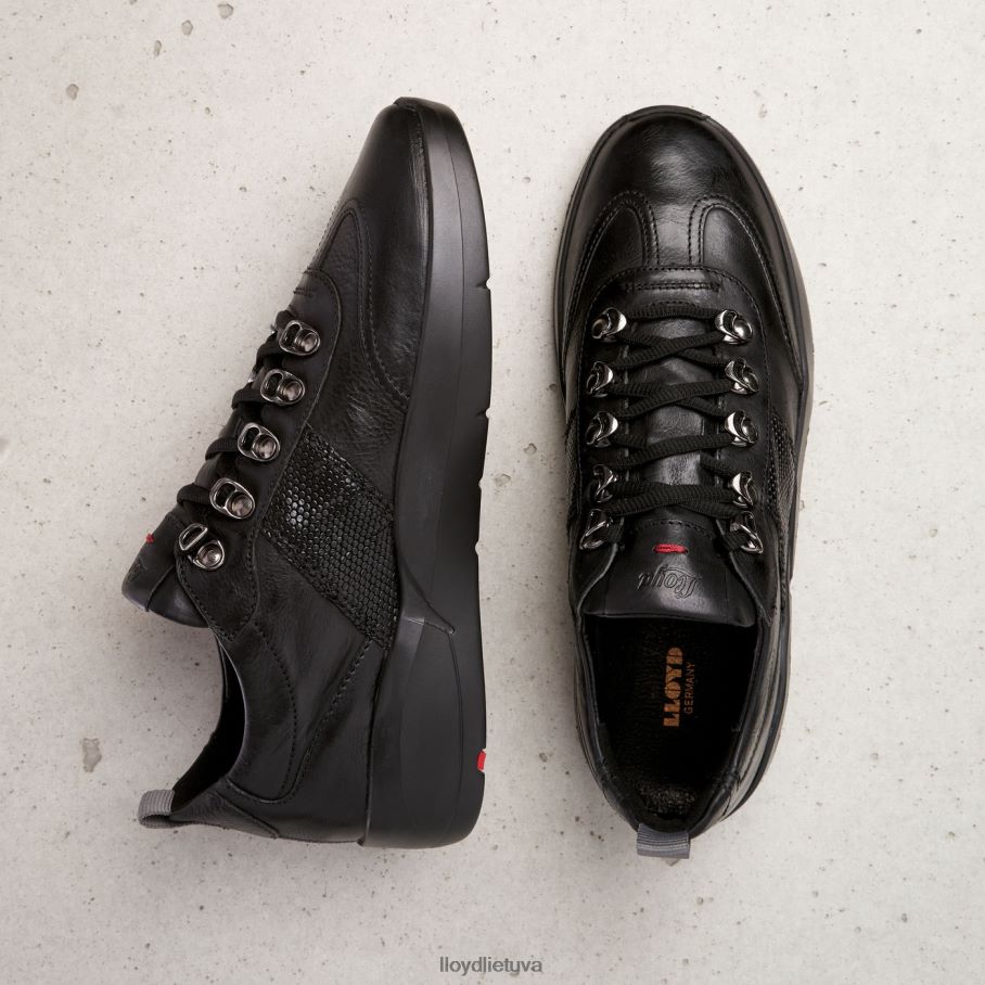 LLOYD žemi sportbačiai moterys avalynė juodas VF40PZ849