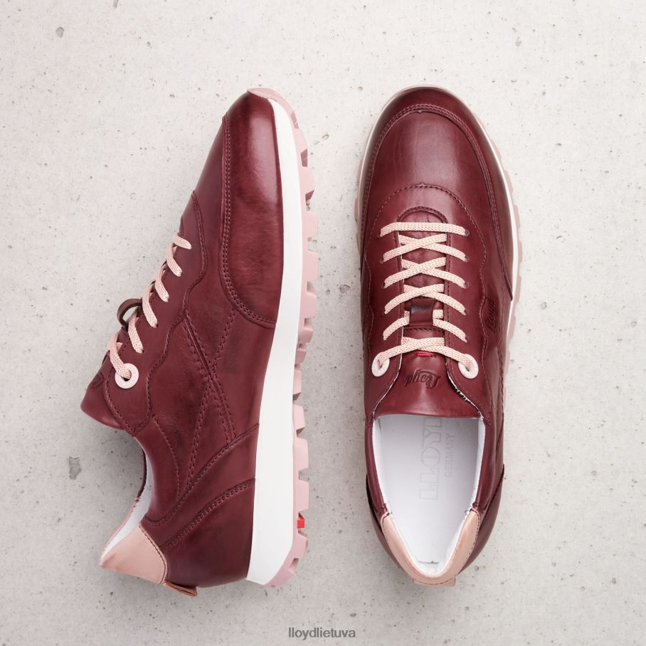 LLOYD žemi sportbačiai moterys avalynė raudona VF40PZ803