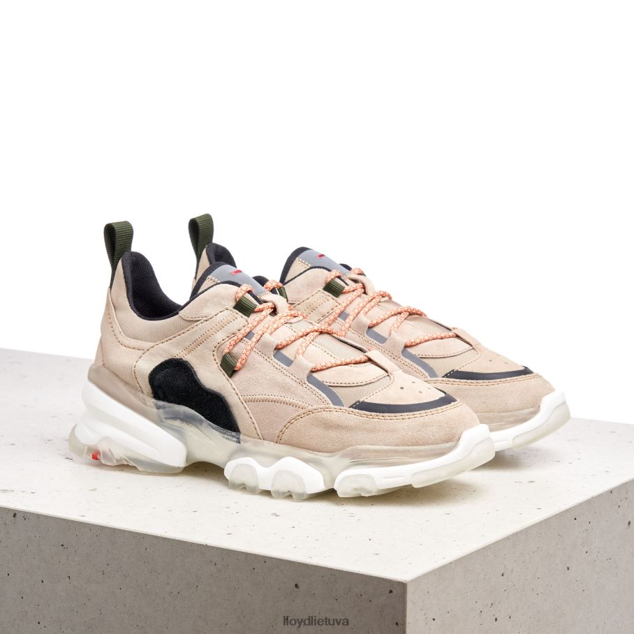 LLOYD žemi sportbačiai moterys avalynė smėlio spalvos VF40PZ778