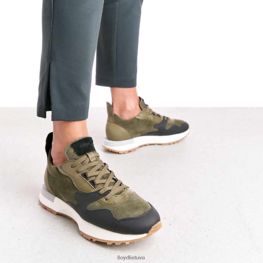 LLOYD žemi sportbačiai moterys avalynė žalias VF40PZ773