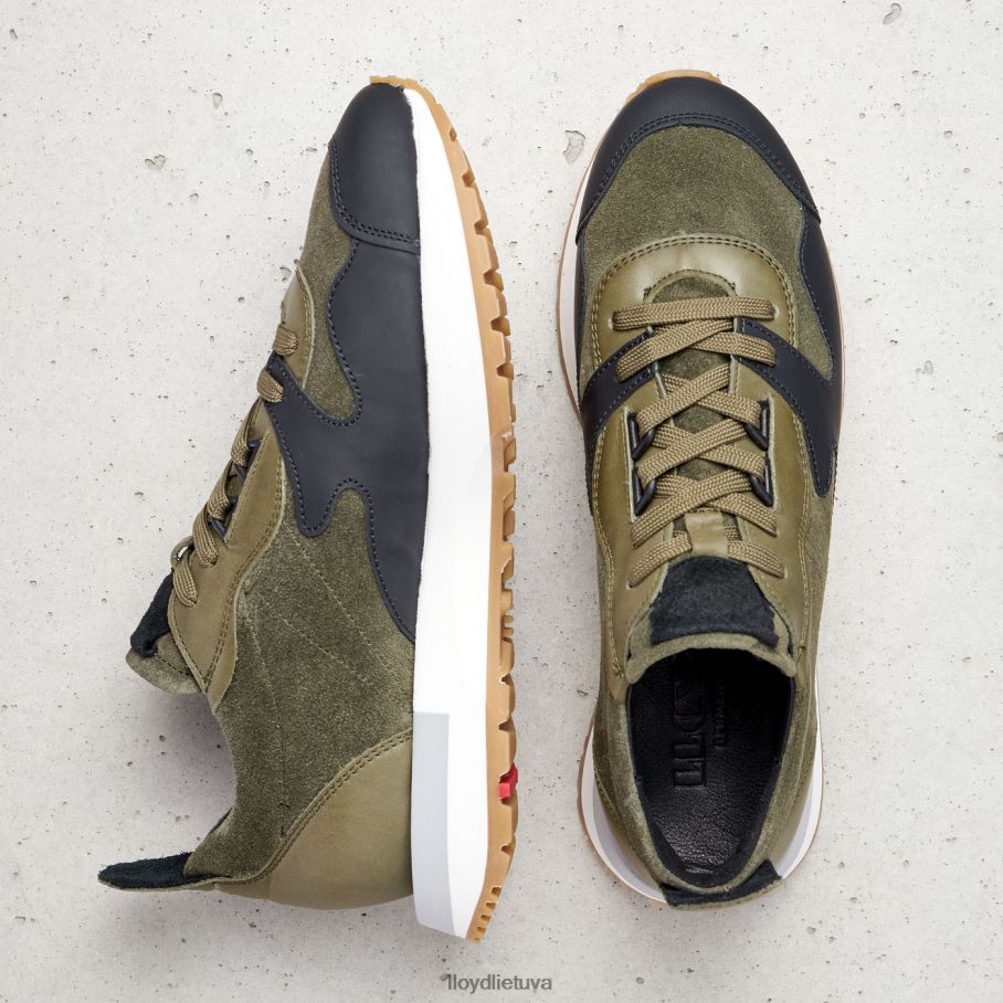 LLOYD žemi sportbačiai moterys avalynė žalias VF40PZ773