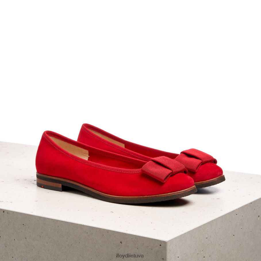 LLOYD odinė balerina moterys avalynė raudona VF40PZ1175